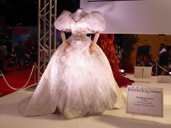 Amy Adams Enchanted Giselle wedding gown
