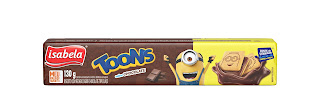 Isabela lança biscoitos recheados dos minions Isabela lança Toons, a linha de biscoitos que vai conquistar a criançada
