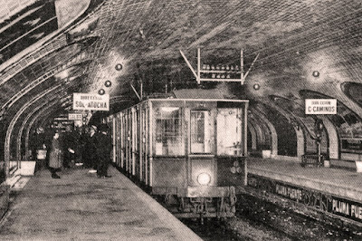 Fotografías antiguas del Metro de Madrid