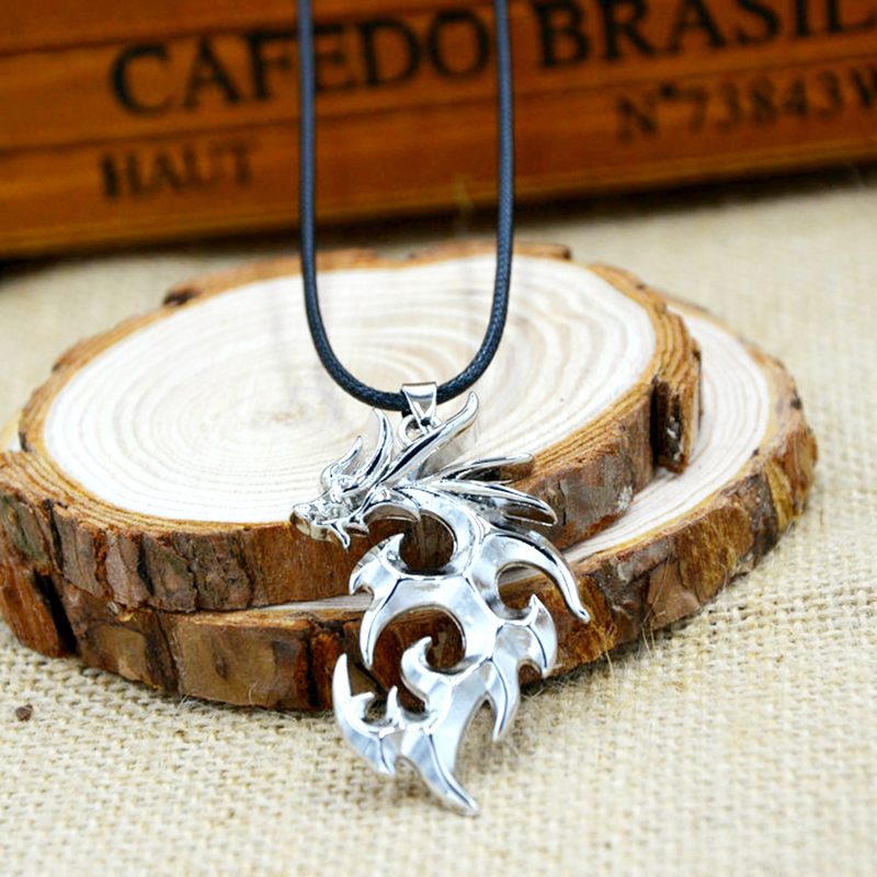 Kalung Kulit Liontin Naga Buat Para Lelaki Style Fa kalung kulit liontin naga buat para lelaki style fa