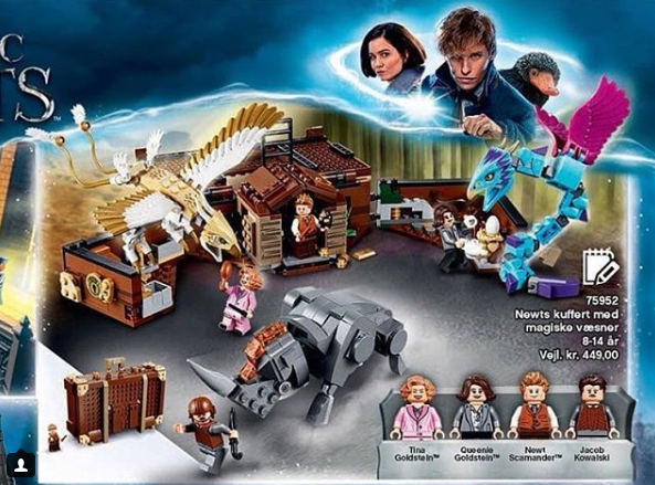 Newt's suitcase lego hot sale
