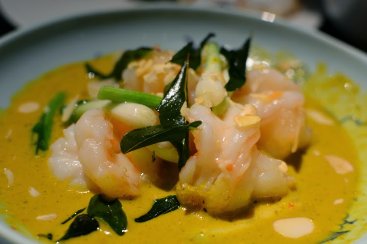 Hakkasan prawn curry