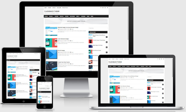 Flashback Simple Responsive Blogger Templates Flashback Simple Responsive Blogger Templates