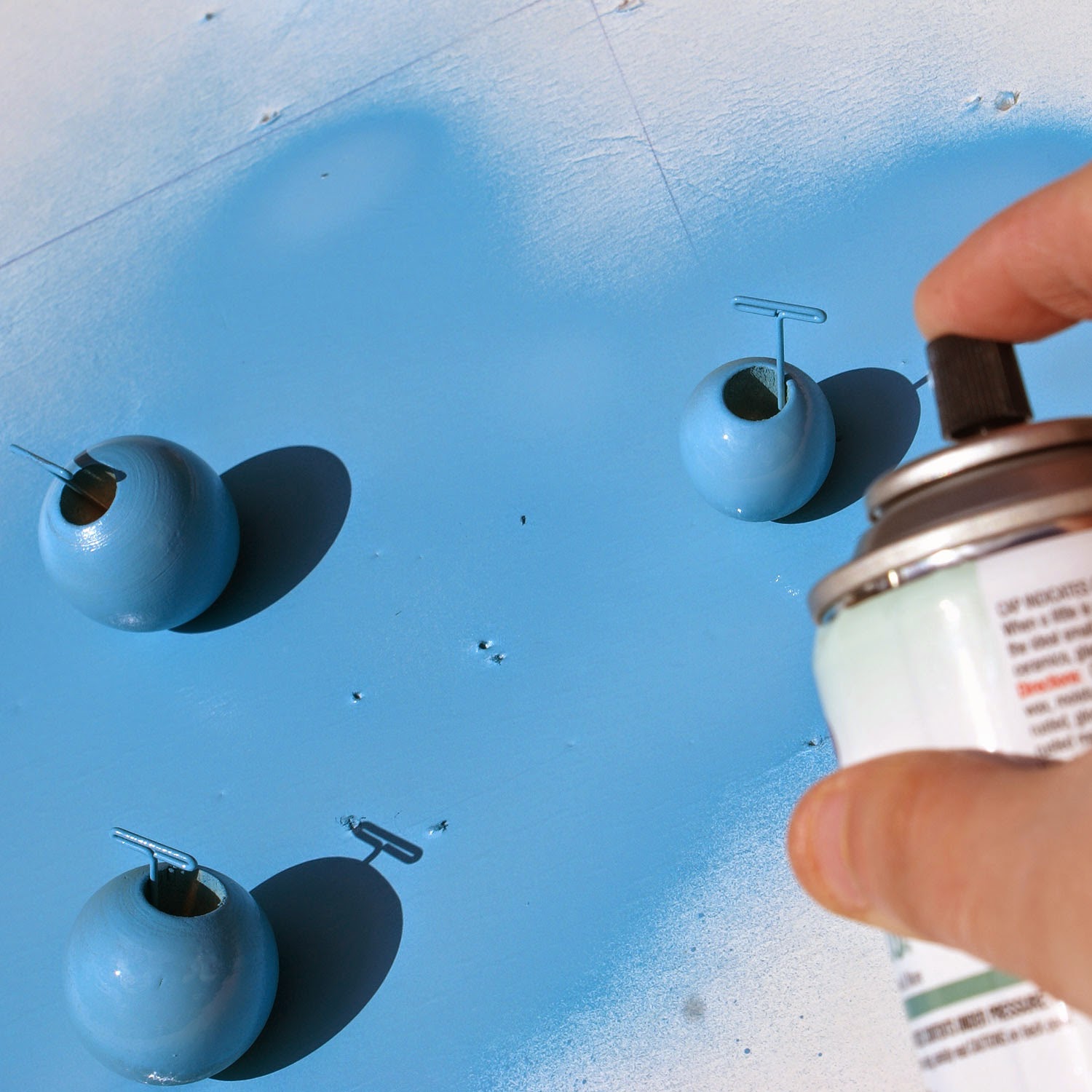 Pepperell Crafts! Spray & Pray Wood Bead Finishing Part 2