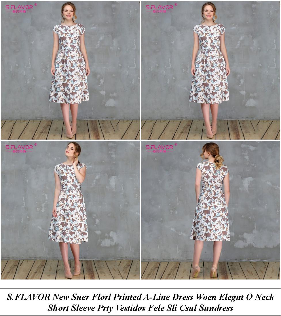 Off The Shoulder Long Sleeve Floral Dress - Womens Clothing Stores London - Evening Dresses For Pregnant