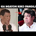 PRES. DUTERTE MULING PINARINGGAN SI KIKO PANGILINAN KASALANAN MO YAN KIKO PANGILANAN
