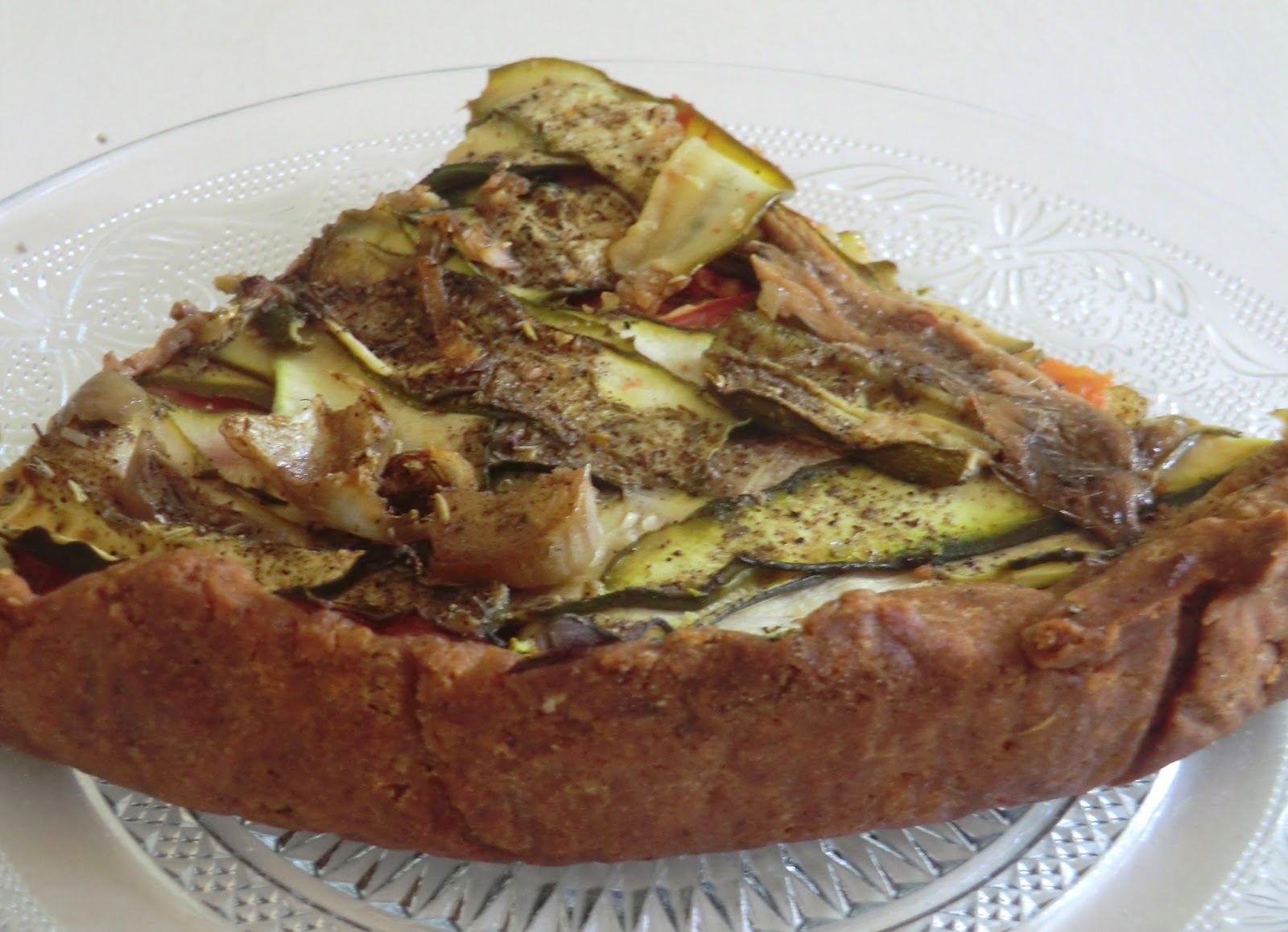 Tarte salée à la farine de sarrasin sans gluten et sans lactose - Ma