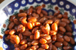beans dinner pot bean pinto spoon slotted unadorned usually fish then end them ben cooker pressure