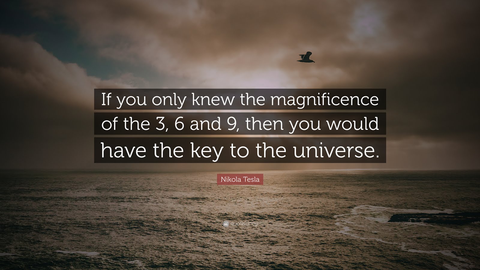 Simple Truth Television: Nikola Tesla 3,6,9 Quote