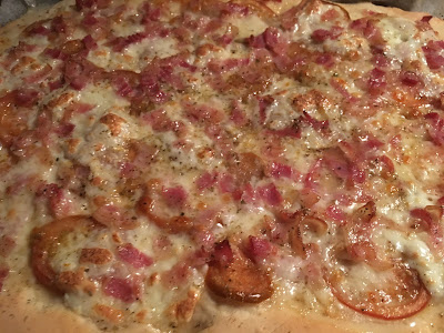 Pizza de bacon casera - Pizza bacon - Receta para la pizza casera de bacon - el gastrónomo - ÁlvaroGP