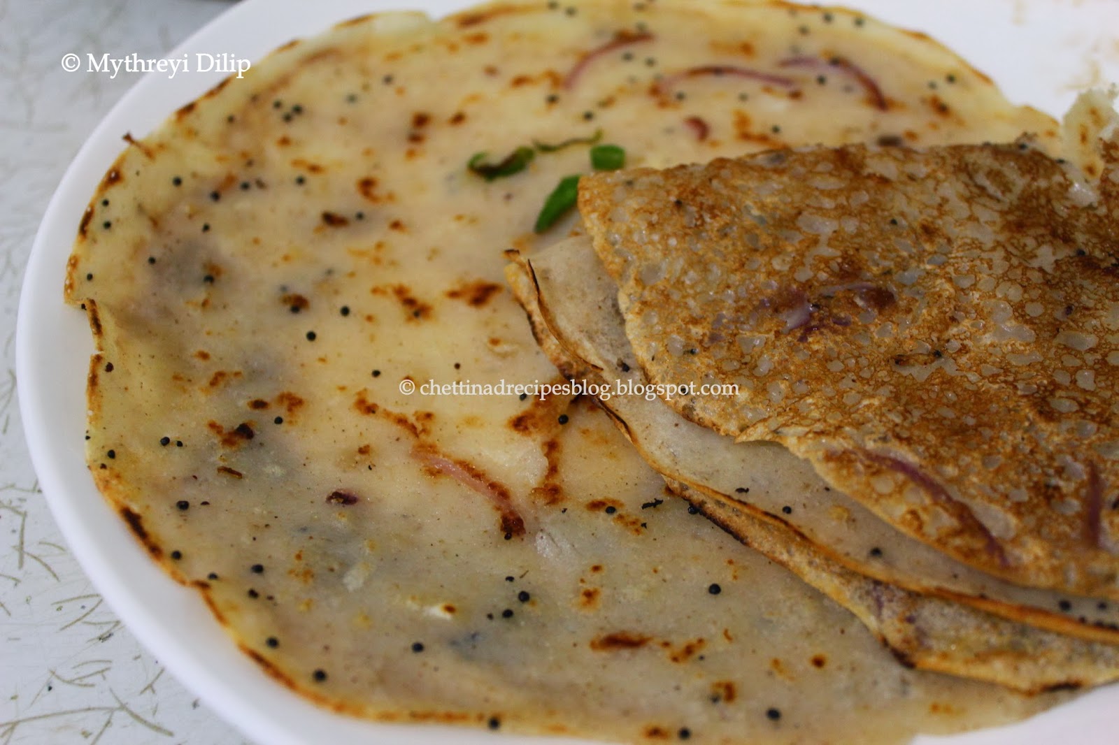 Maida Dosai / All purpose flour or White flour Dosa Chettinad Recipes