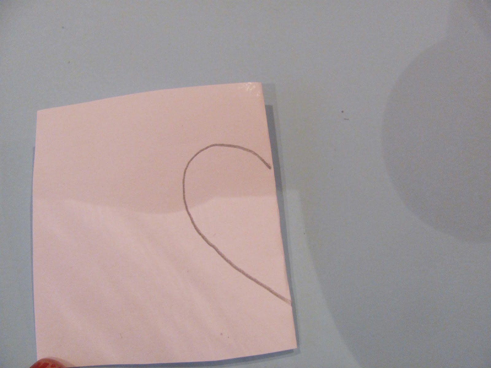 Jumble Tree Ted with a heart cork craft for Mother's Day