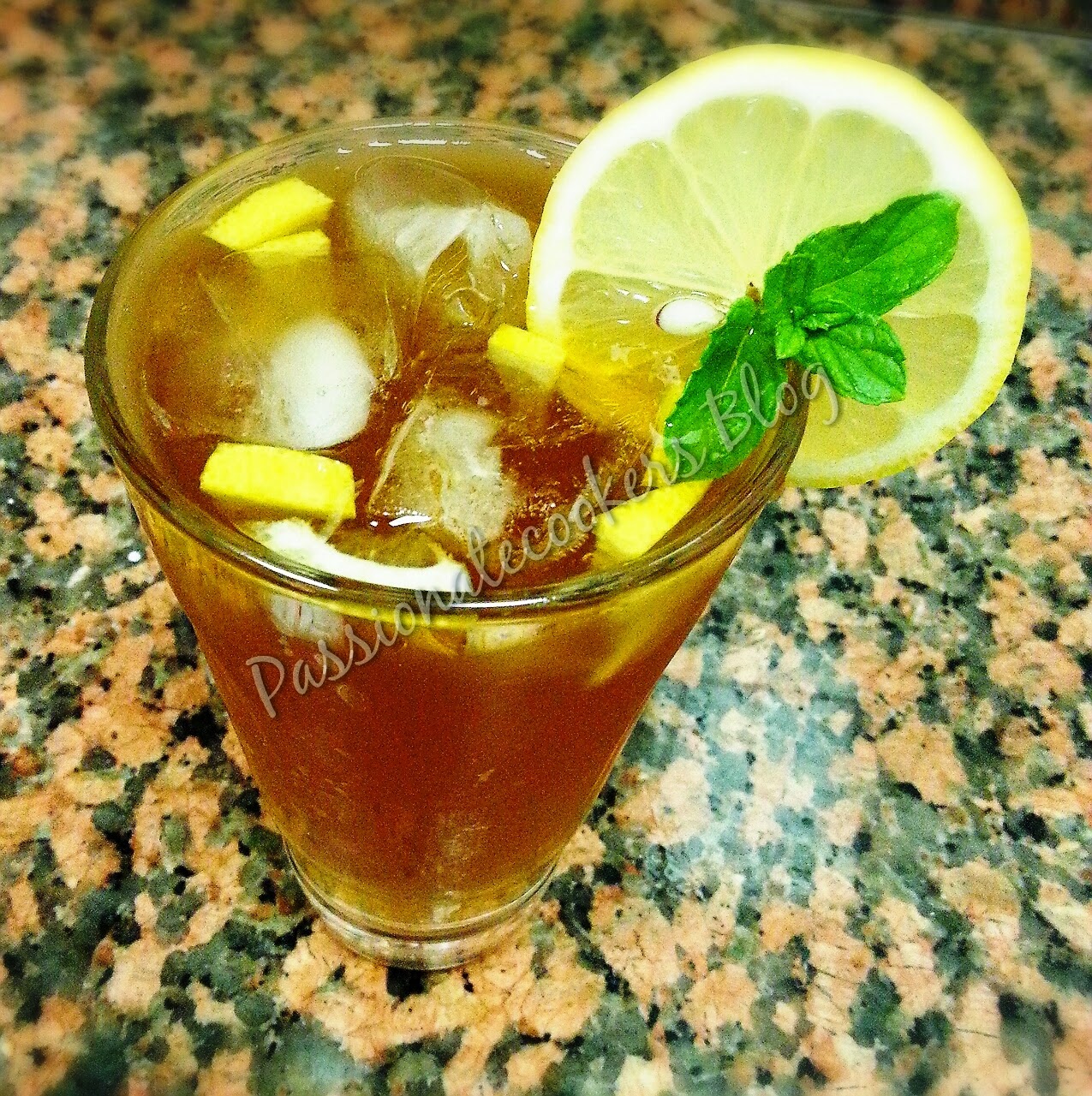 Cooking With A Passion: Iced Mint Tea