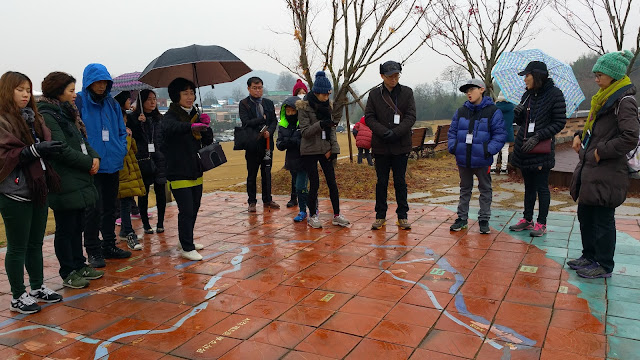 Map of Busosanseong Fortress Trail
