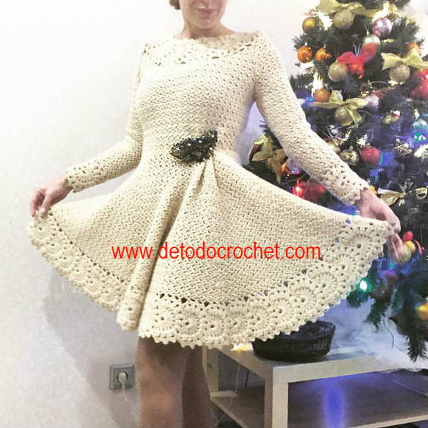 Crochet Falda Campana / DIY