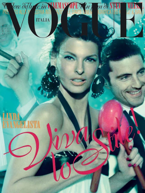 Vogue Italia May 2012 : Linda Evangelista by Steven Meisel