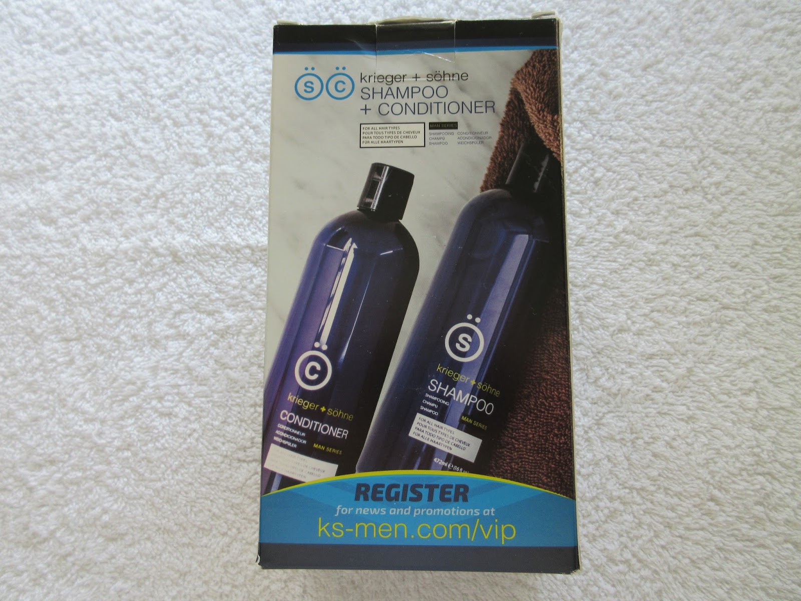 Biggi's erster TestBlog K &S Herren Shampoo
