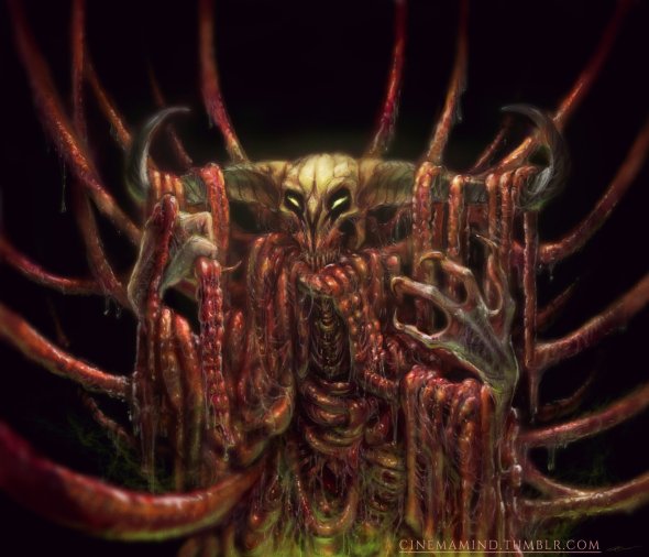 As sombrias e perturbadoras ilustrações de terror de David Romero David Romero artstation arte ilustrações sombrias terror perturbador horror