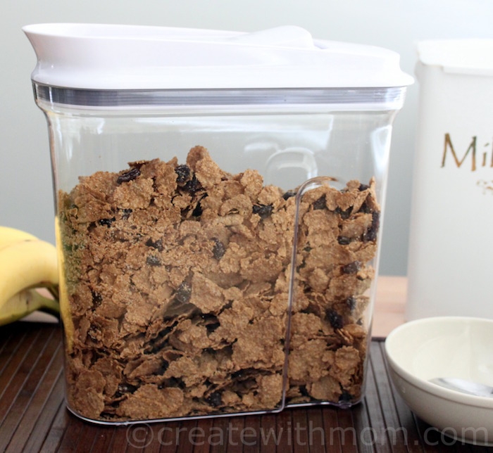 Create With Mom OXO POP Cereal Dispenser and GreenSaver