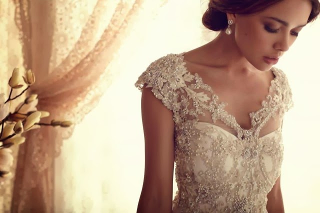 maravillosos vestidos de novia | colección anna campbell 2014