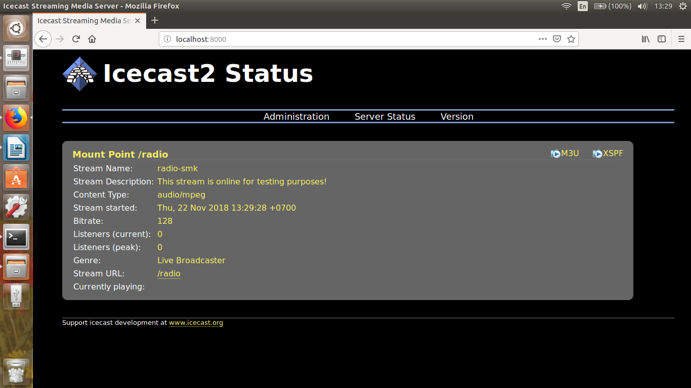 Blog Blog Blog Tutorial Membuat Radio Streaming Server Menggunakan Icecast