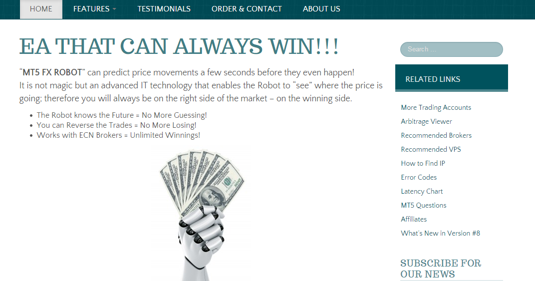 Top 5 forex robots