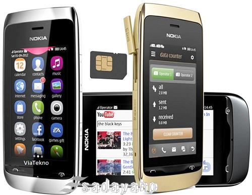 Hp Nokia Asha Gambar Hp Nokia Asha