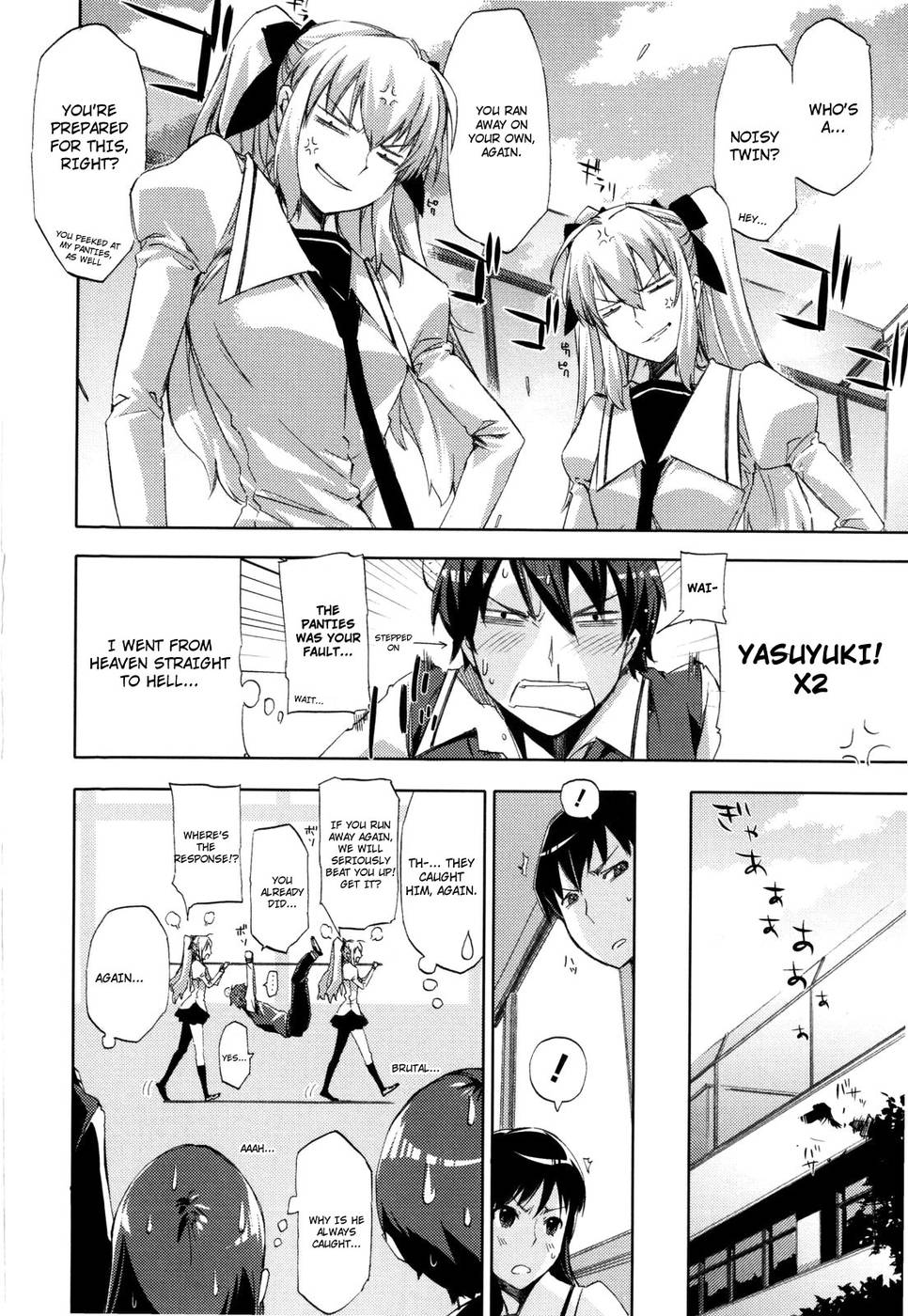 Hentai Manga Comic-Twin Love Hurricane-Read-2