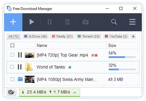 free download manager العربي اسرع برنامج تحميل في العالم Free-Download-Manager