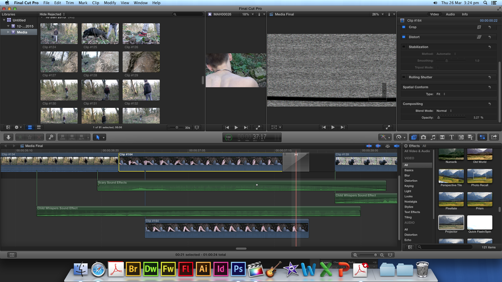 The Beckoning Practical Editing Flash Forwards