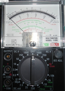 Jual Analog Multimeter Kyoritsu 1109S Murah