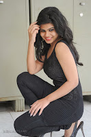 Actress Alekya Hot Photoshoot in Black TollywoodBlog.com