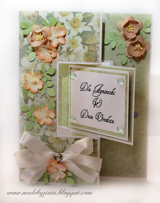 kartki okolicznościowe ręcznie robione kartka typu swing kartka urodzinowa weselna barbara wójcik