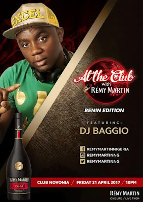 d Benin, Enugu Party #AtTheClubWithRémyMartin with Burna Boy, Illbliss, DJ Baggio in this weekend