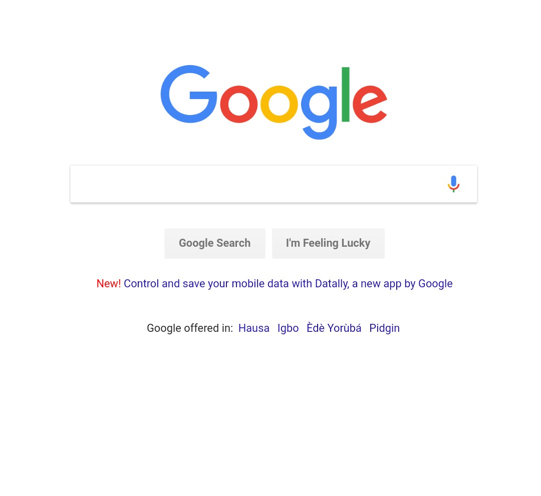 Google Easter Eggs Google's Own Homepage