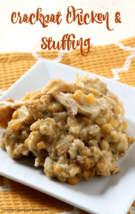 Crockpot Chicken And Stuffing