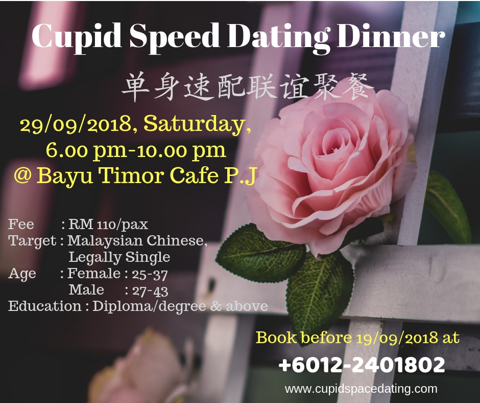 Speed Dating Maleisië 2016