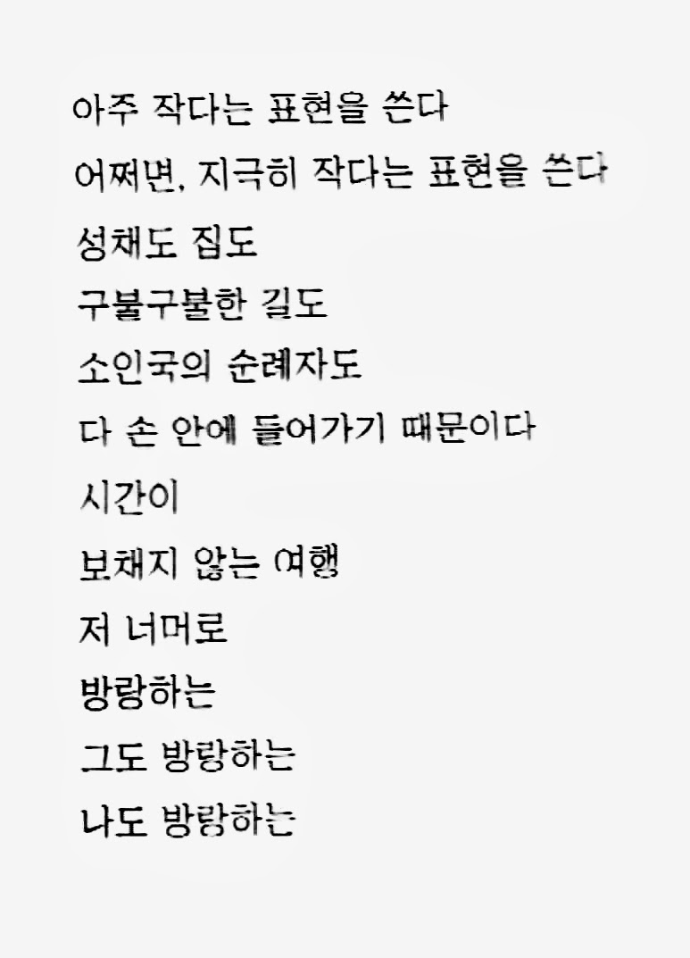 SILVIA PASTRANA poemas traducidos al coreano SILVIA PASTRANA poemas traducidos al coreano