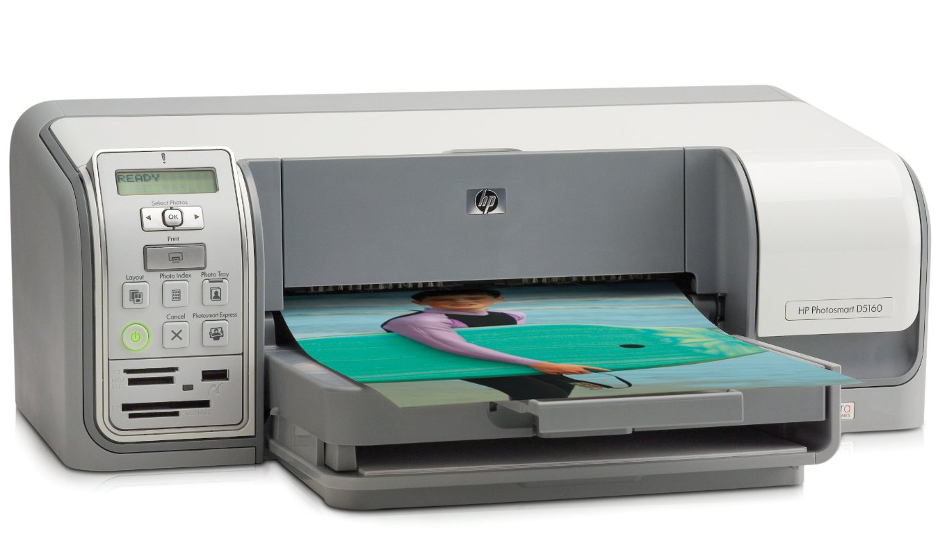 Printers with Cd/Dvd Tray HP PhotoSmart D5160