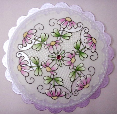 Gemini Crafts: 'Daisy Mandala'
