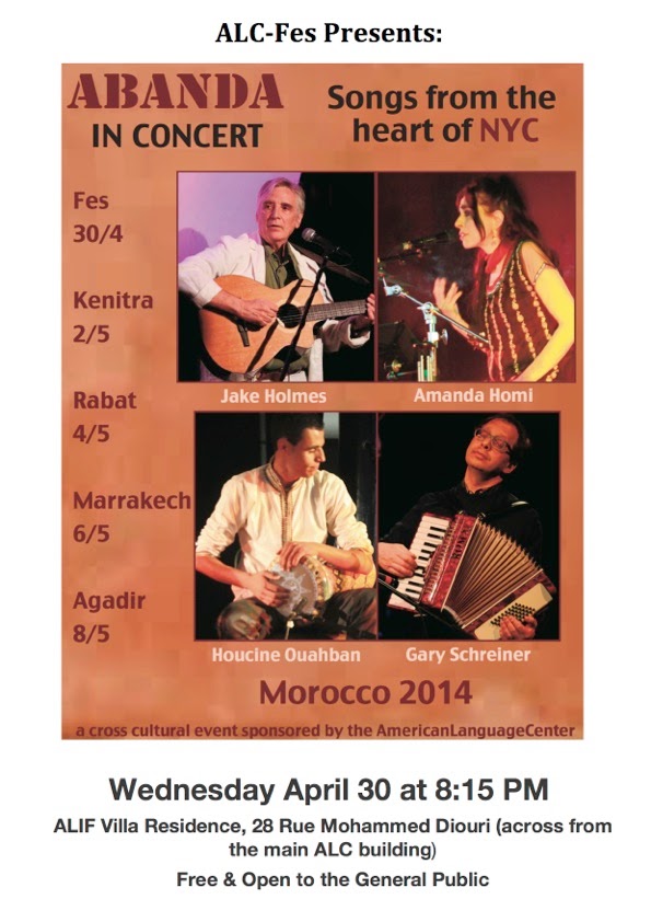 THE VIEW FROM FEZ April 2014