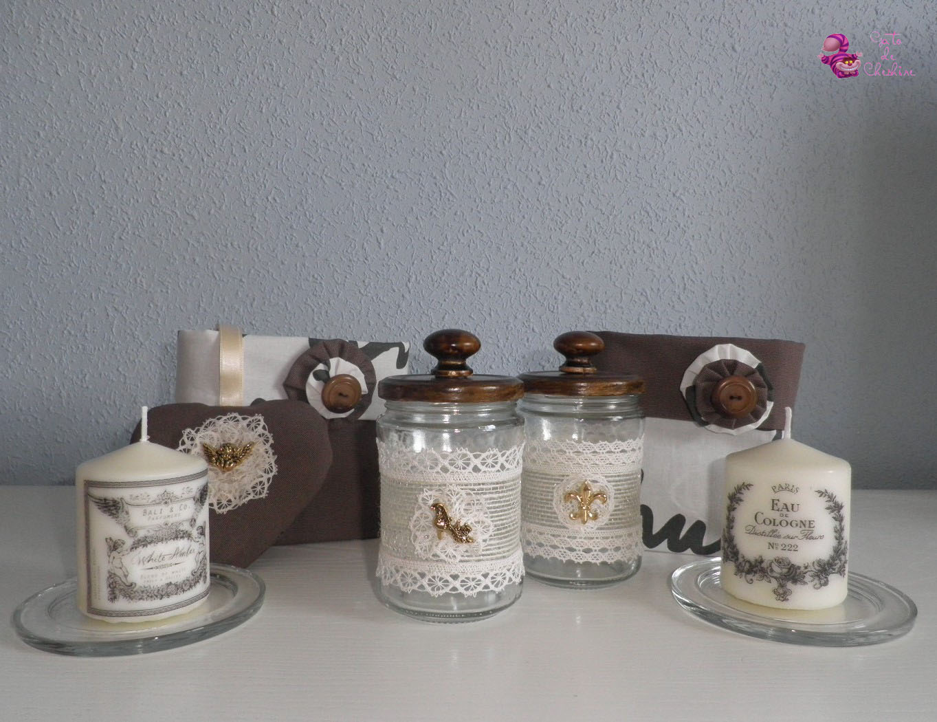 Por Amor al Arte: Nuevos accesorios para el baño también en "shabby