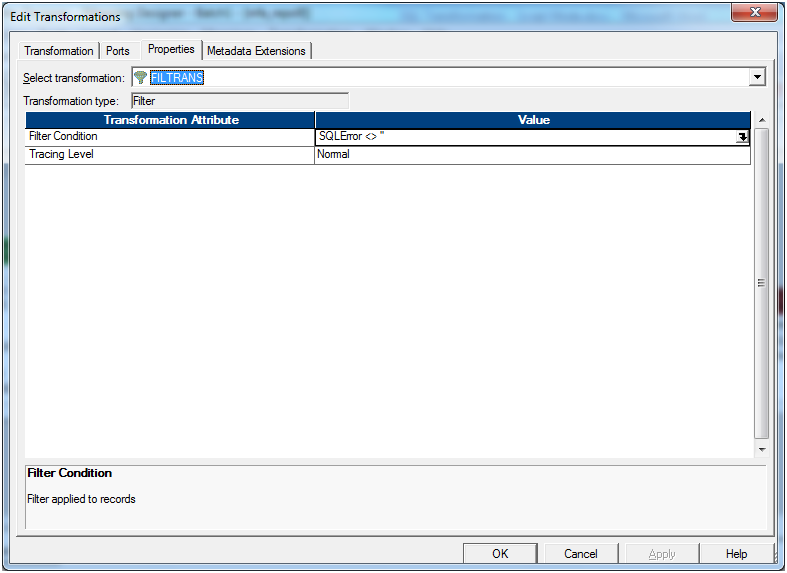 6. Drag or mapping required columns/ports to the target instance.