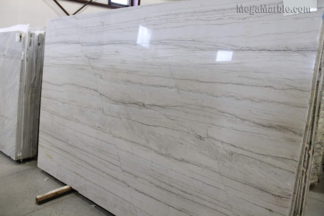 White Macaubas Quartzite Slabs