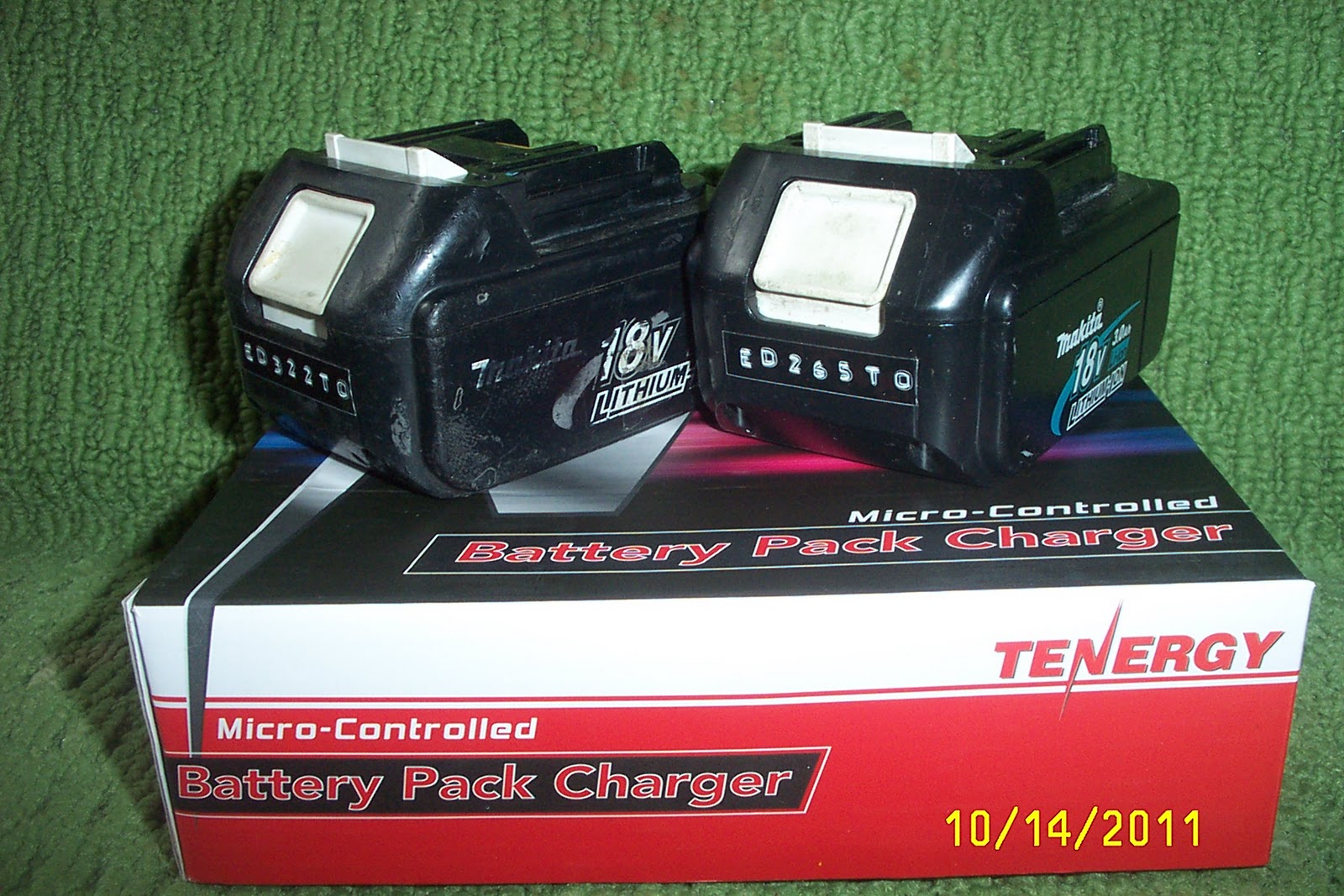 Power Tool Battery Rebuild Makita LiIon power tool battery option