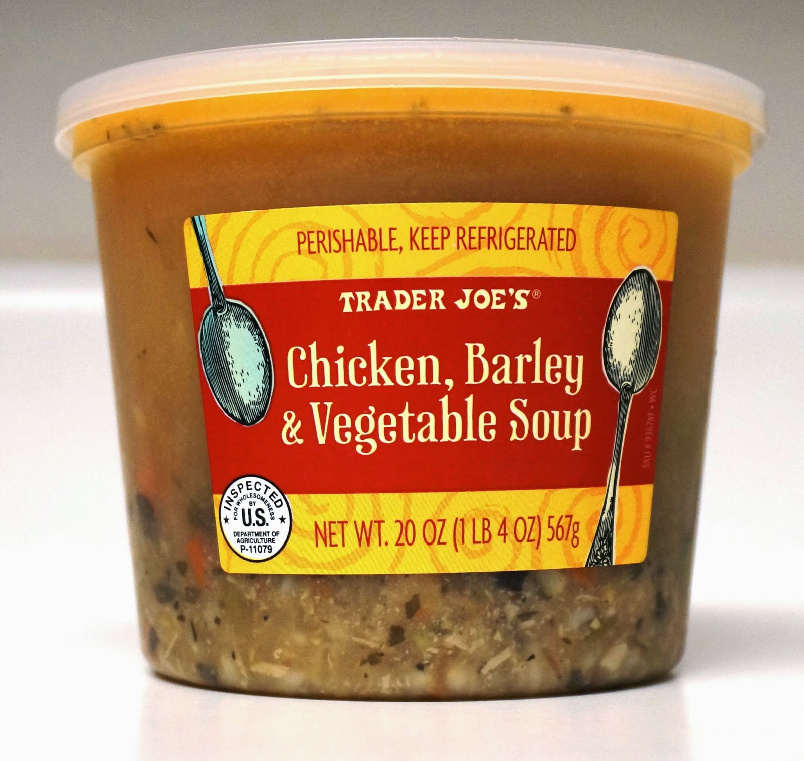 Exploring Trader Joe's Trader Joe's Chicken, Barley & Vegetable Soup