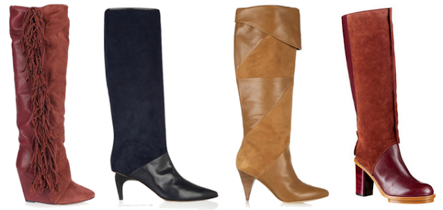 Leather & Suede Ankle Boots - Sparkles and Shoes