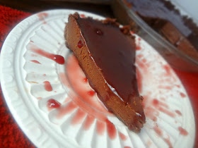 Chocolate Raspberry Ganache Pie