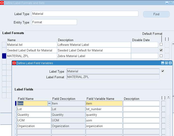 Label Printing in MSCA/WMS « Learn Oracle