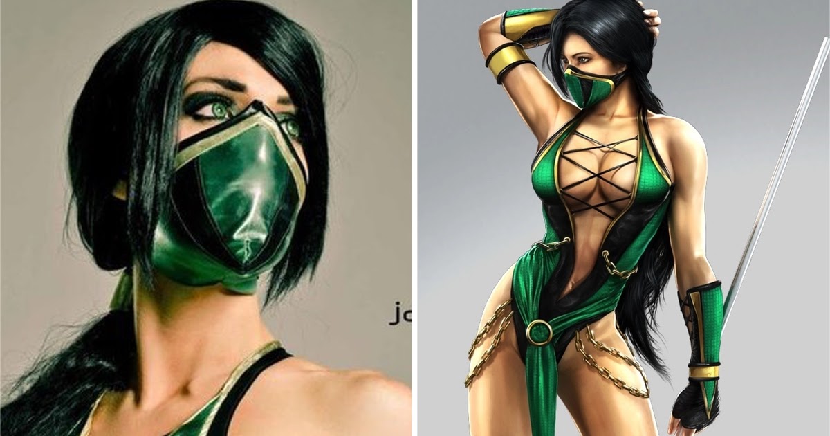 Sexy chica quiso imitar a Jade de "Mortal Kombat" en osado cospla...